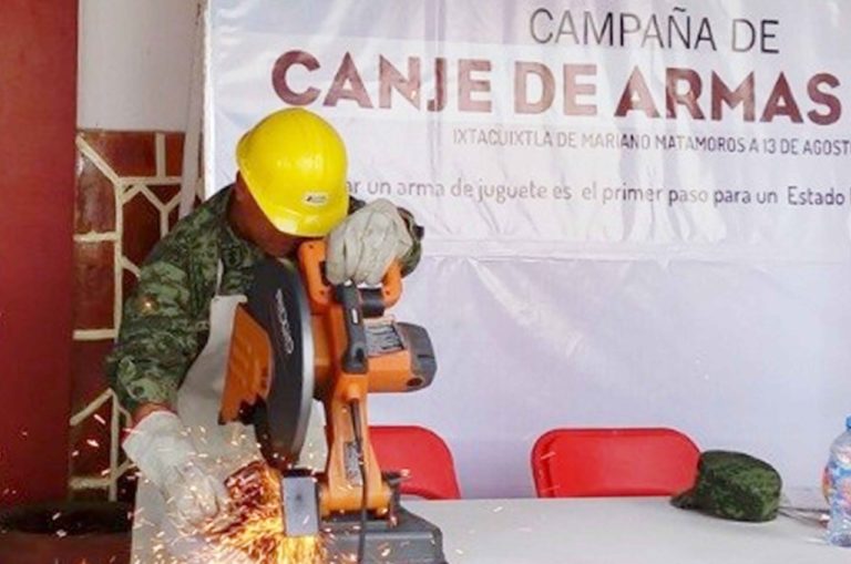 canje de armas