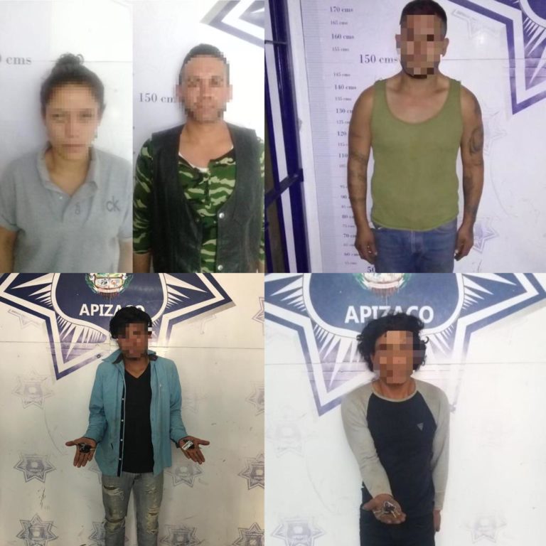 apizaco 5 delincuentes