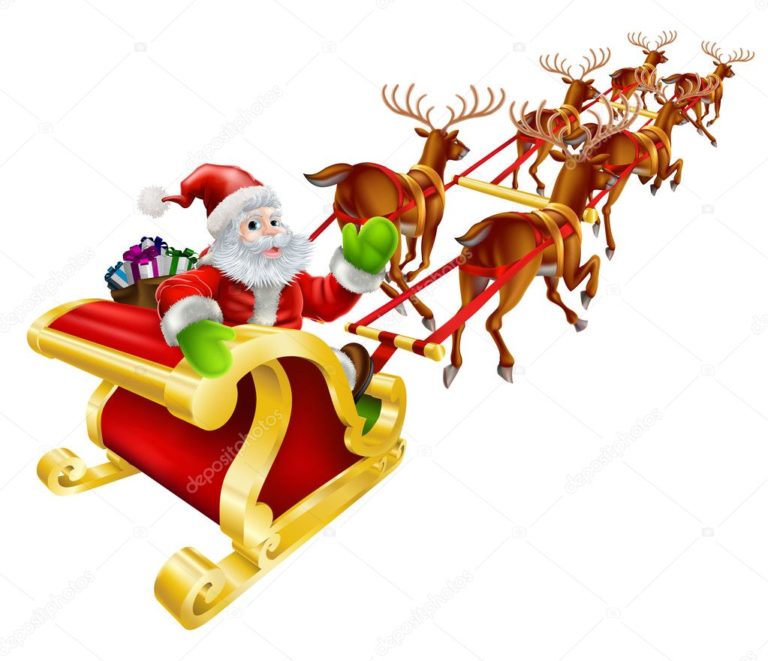 santa vuelo
